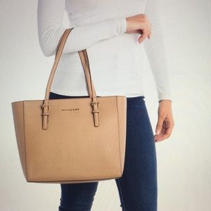 Michael Kors Medium Tote Bag- Tan